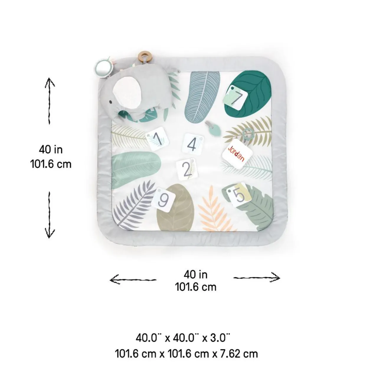 Ingenuity Sprout Spot Baby Milestone Play Mat