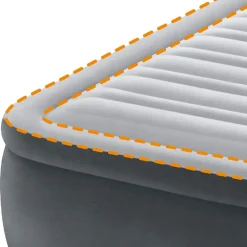 Intex Dura-Beam Deluxe Comfort-Plush Mid Rise Airbed