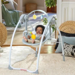 ity by Ingenuity Sun Valley Milestone Baby Swing