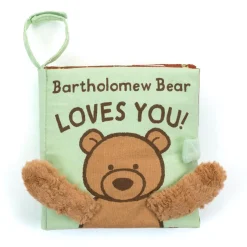 Jellycat - Bartholomew Bear Loves You Book