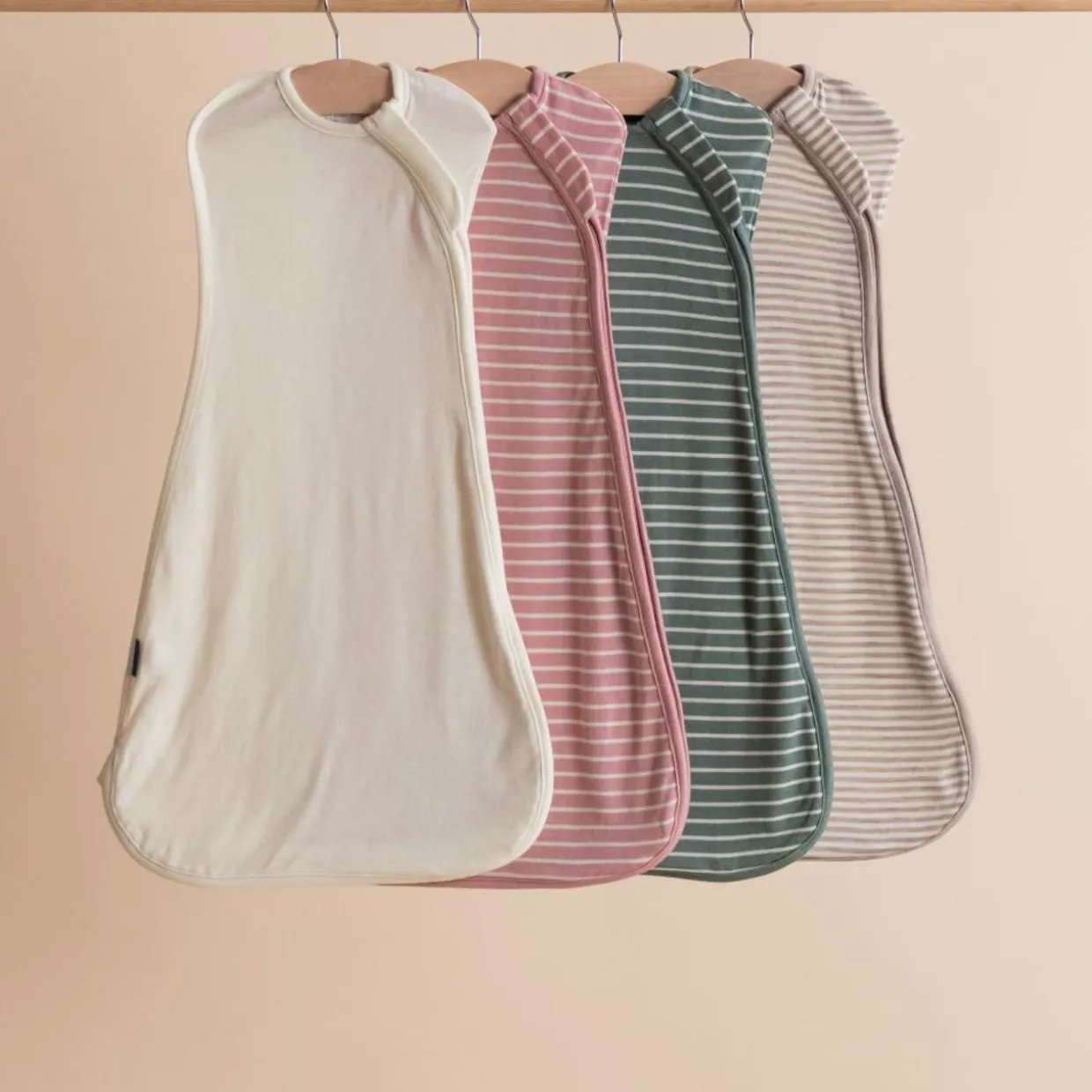 Jersey Merino - Fitted Zip Swaddle