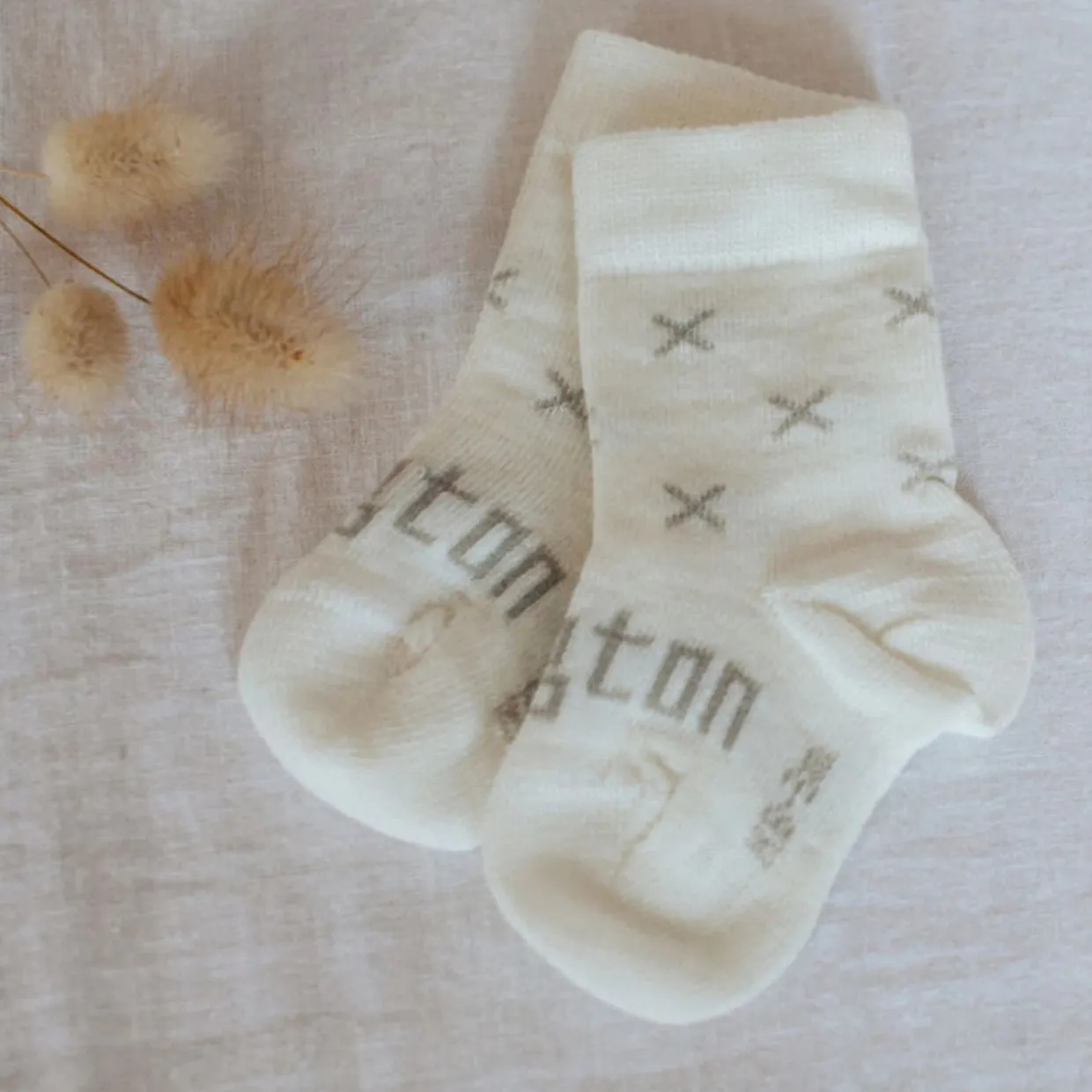 Lamington Baby Crew Merino Socks - Newborn Core Range