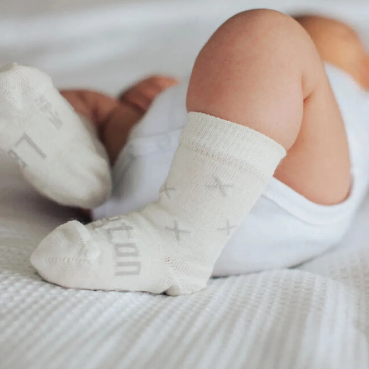 Lamington Baby Crew Merino Socks - Newborn Core Range