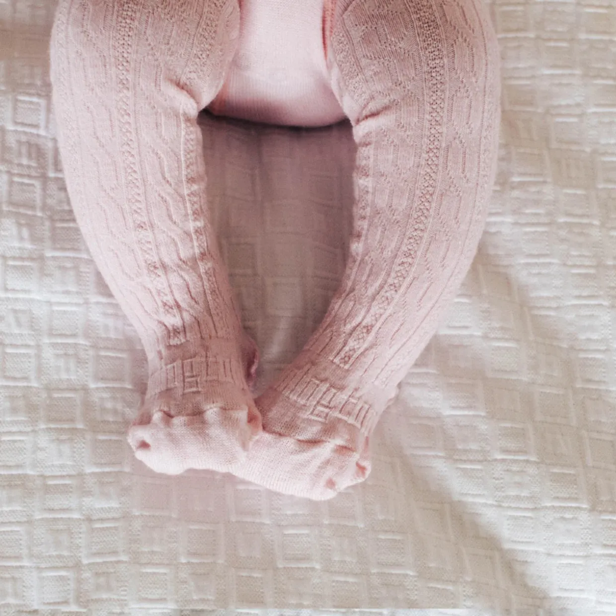 Lamington Baby Tights - Cable