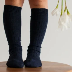 Lamington Kids Knee-high Merino Socks - Rib