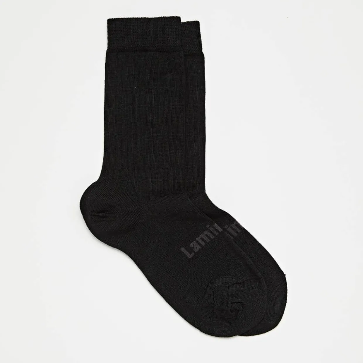 Lamington Mens Crew Merino Socks - Rib