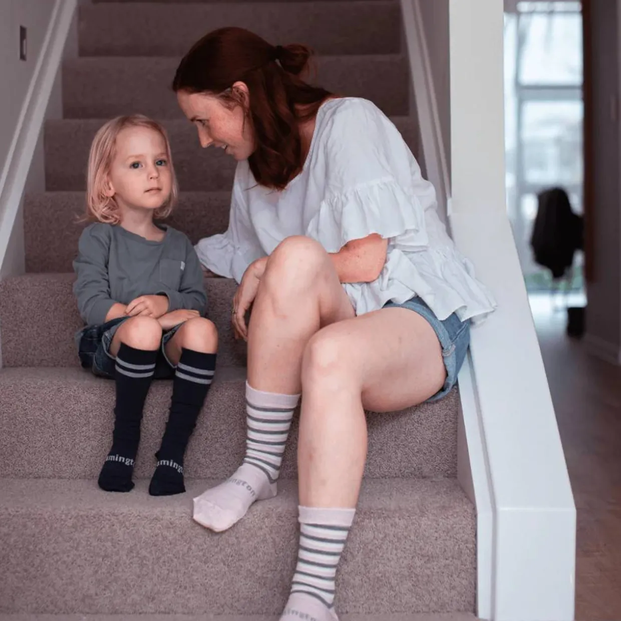 Lamington Woman Soft Cuff Crew Socks