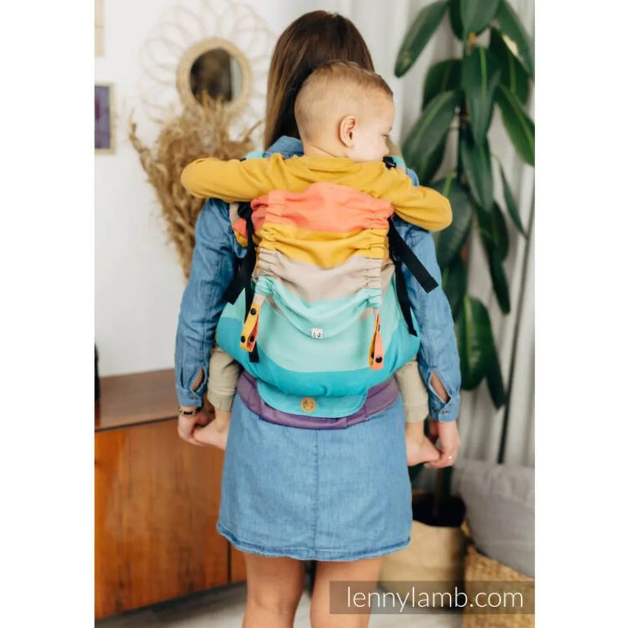 Lenny Preschool Carrier - Broken Twill