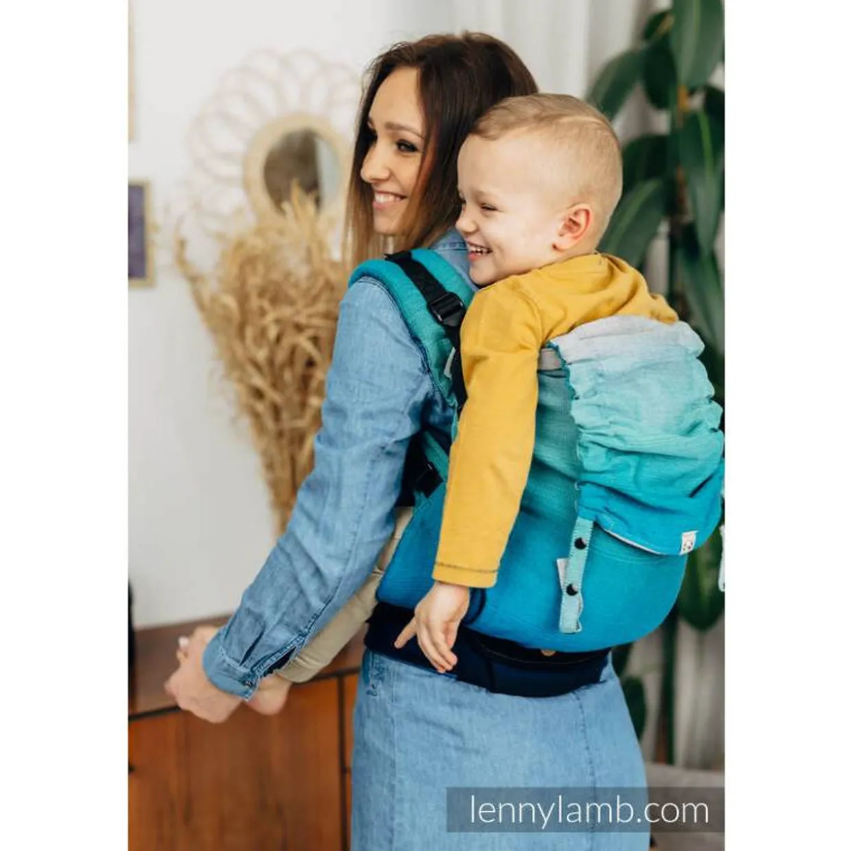 Lenny Preschool Carrier - Broken Twill