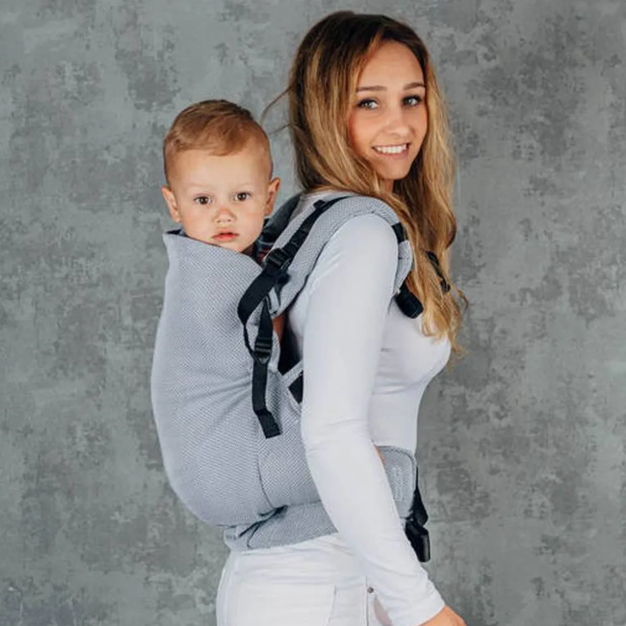 LennyPreschool Carrier - Herringbone