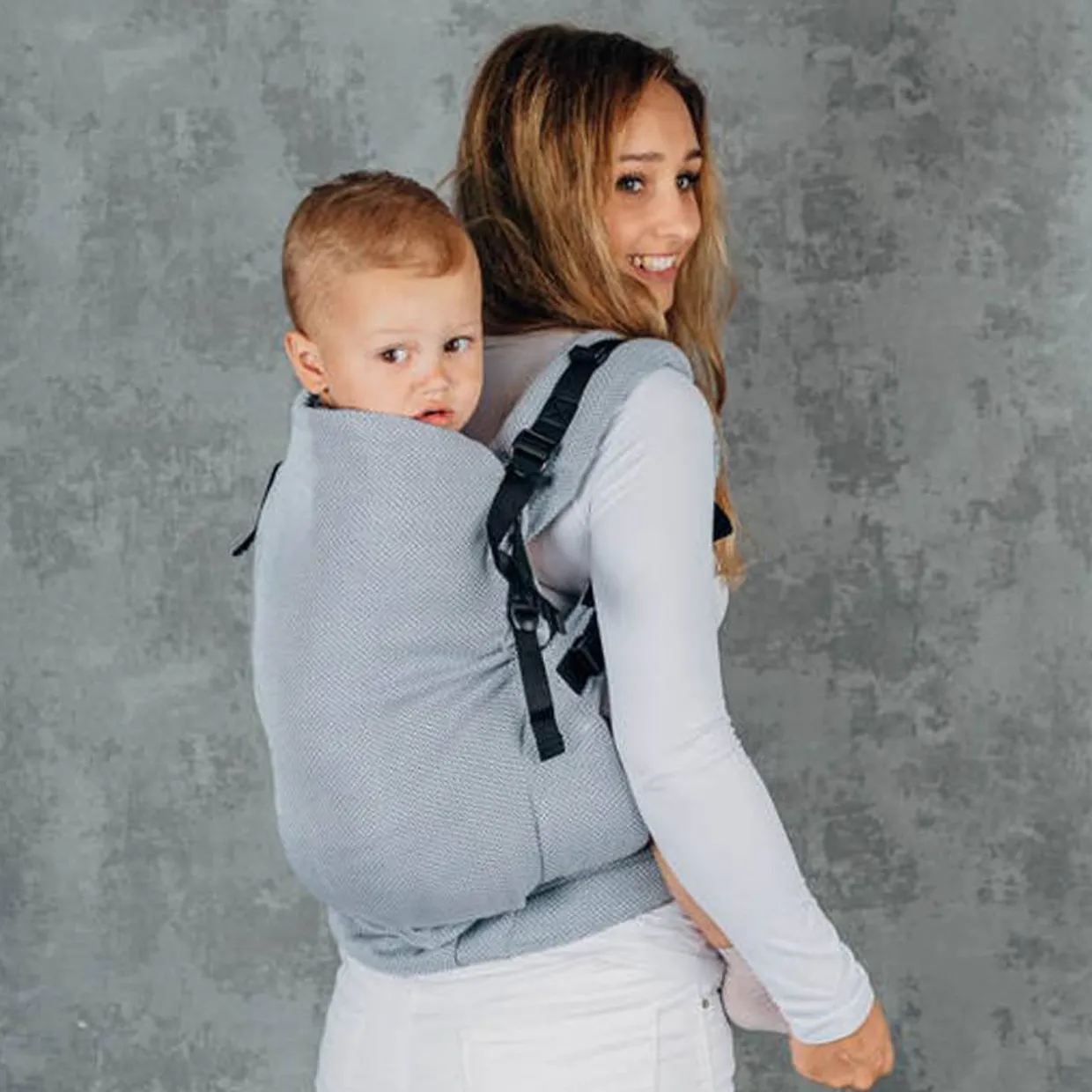 LennyPreschool Carrier - Herringbone