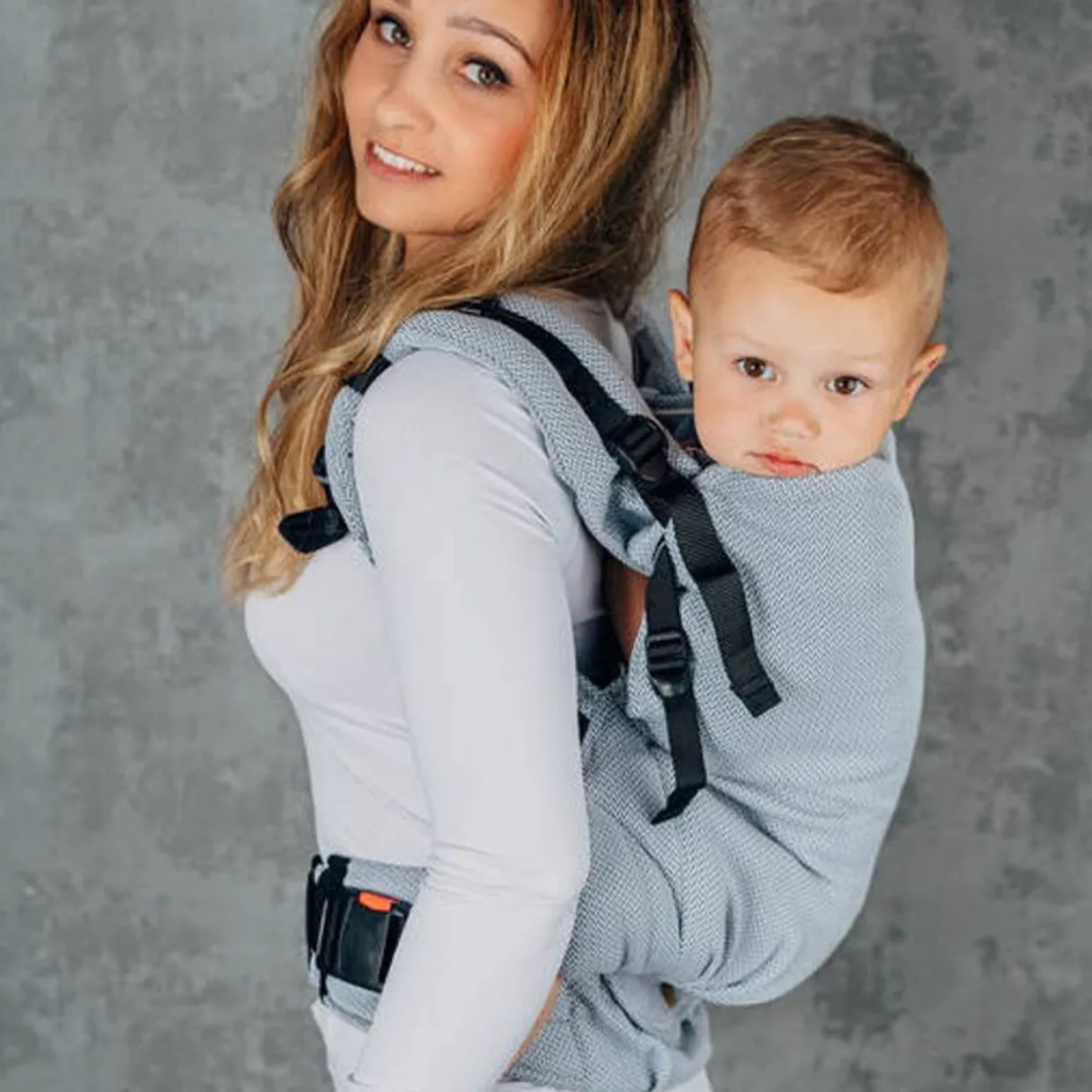 LennyPreschool Carrier - Herringbone