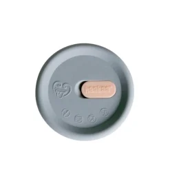 LID ONLY - Silicone Cap for Breast Pump - Grey