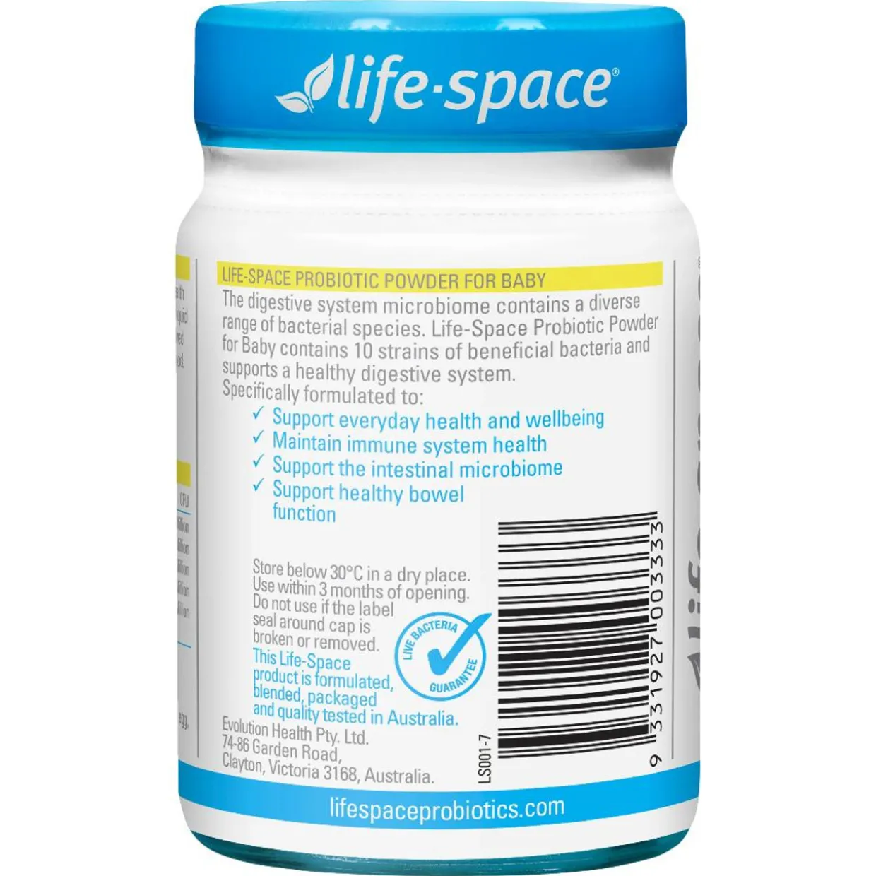 Life-Space Probiotic Powder for Baby