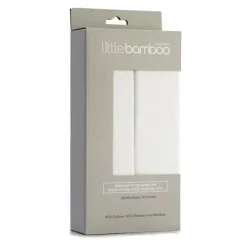 Little Bamboo Jersey Fitted Bassinet Sheet 2 Pack