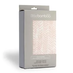 Little Bamboo Jersey Fitted Cot Sheet