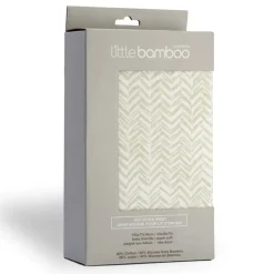 Little Bamboo Jersey Fitted Cot Sheet