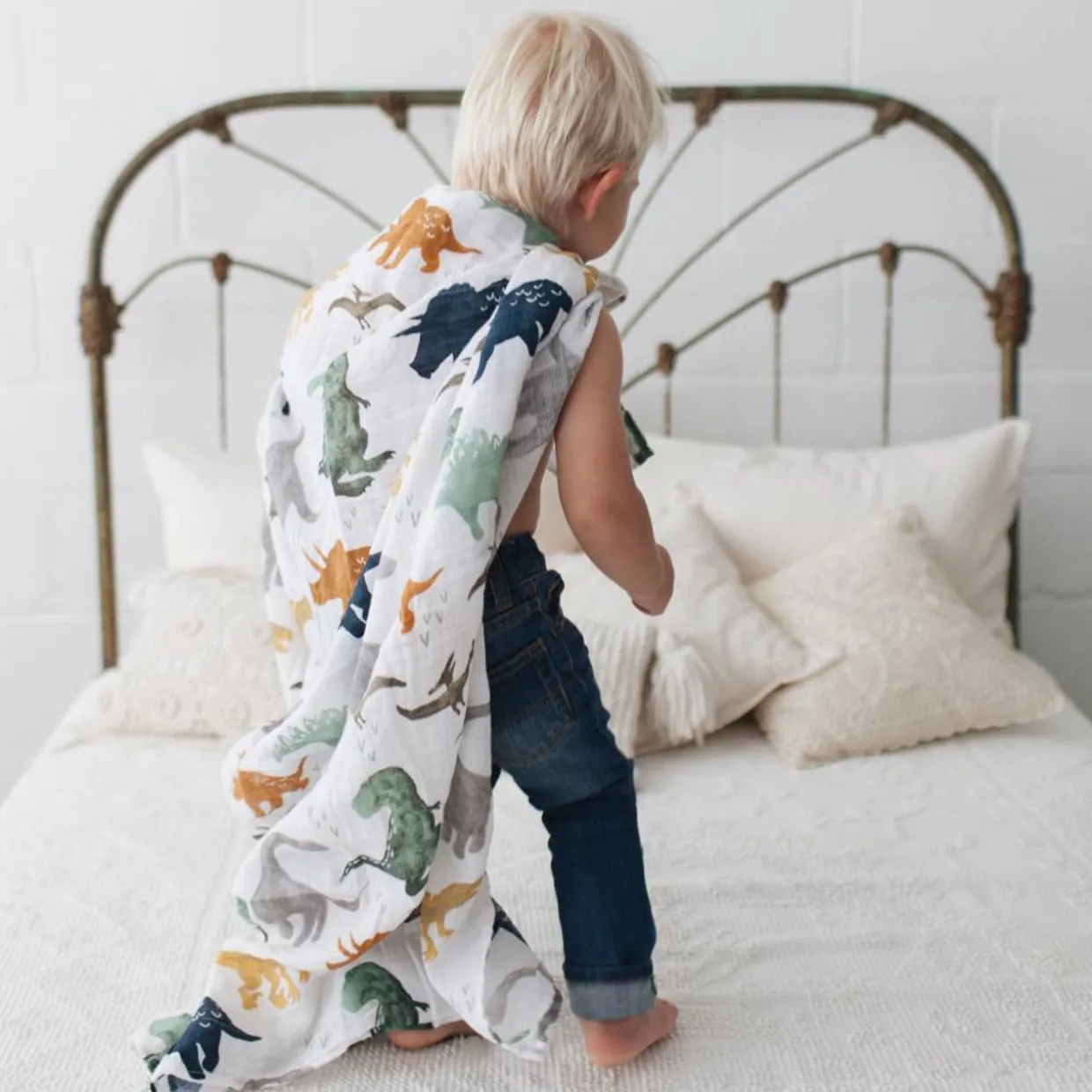 Little Unicorn - Cotton Muslin Swaddle Wrap