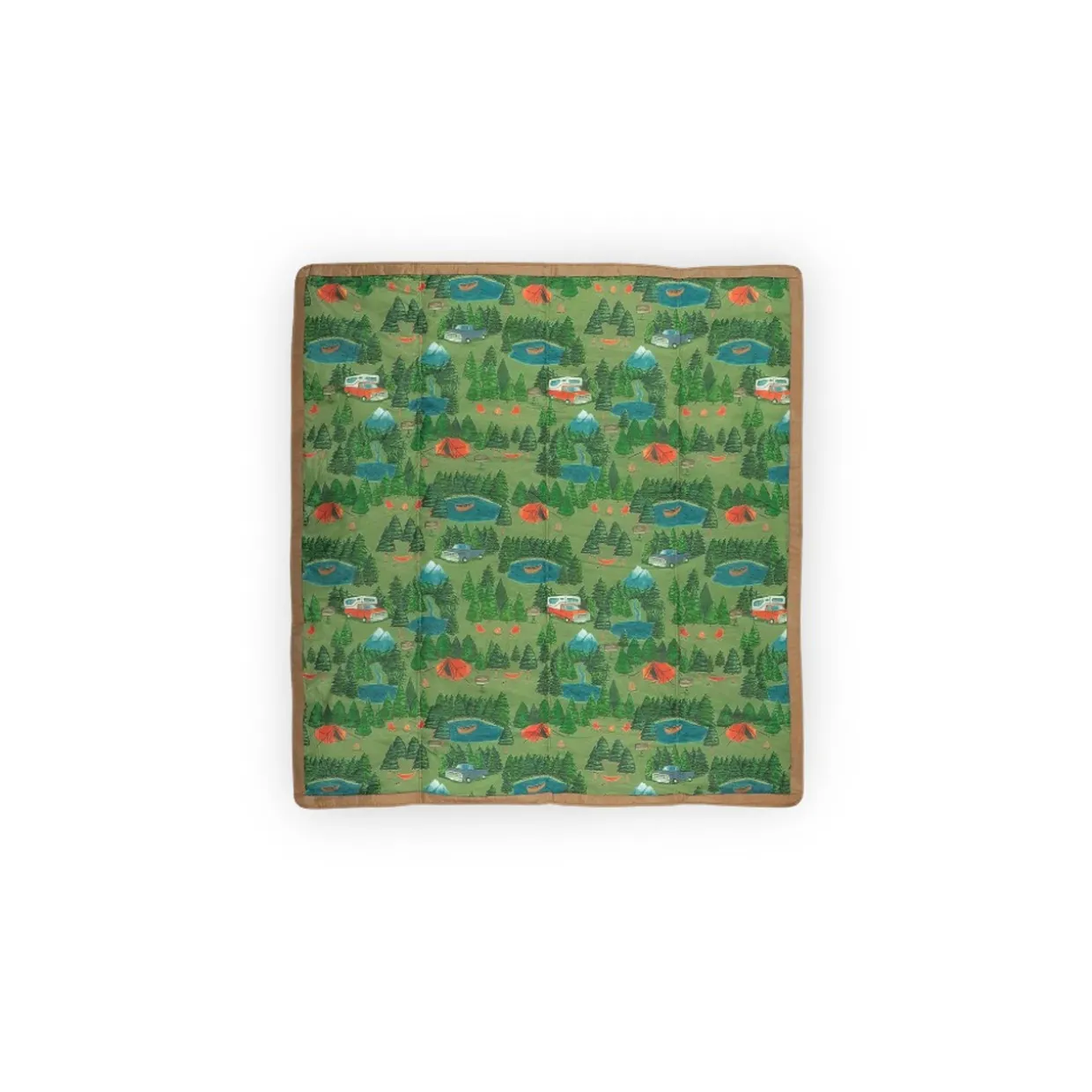 Little Unicorn - Outdoor Picnic Blanket - 5 x 5 (ft)