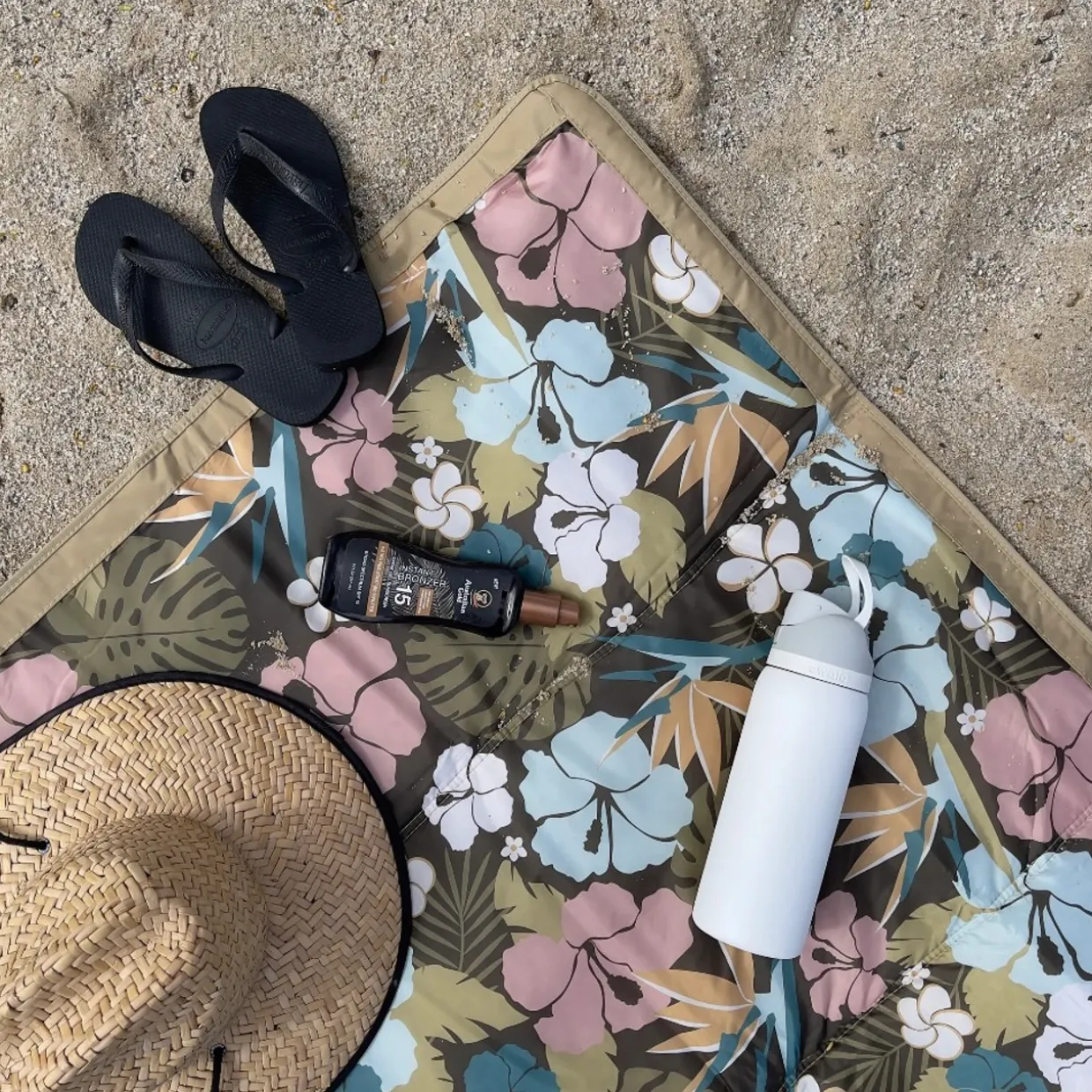 Little Unicorn - Outdoor Picnic Blanket - 5 x 5 (ft)