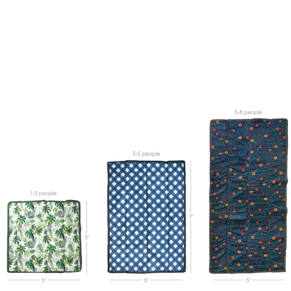 Little Unicorn - Outdoor Picnic Blanket - 5 x 7 (ft)