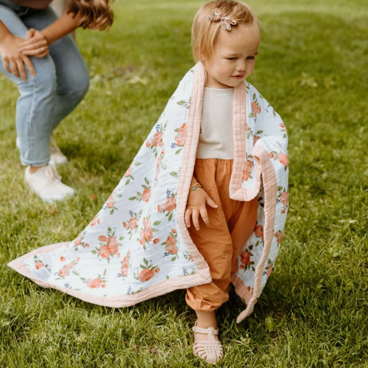 Little Unicorn Cotton Muslin Baby Blanket - Clearance