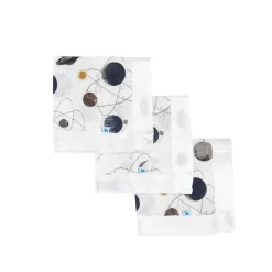 Little Unicorn Cotton Muslin Security Blanket 3pk