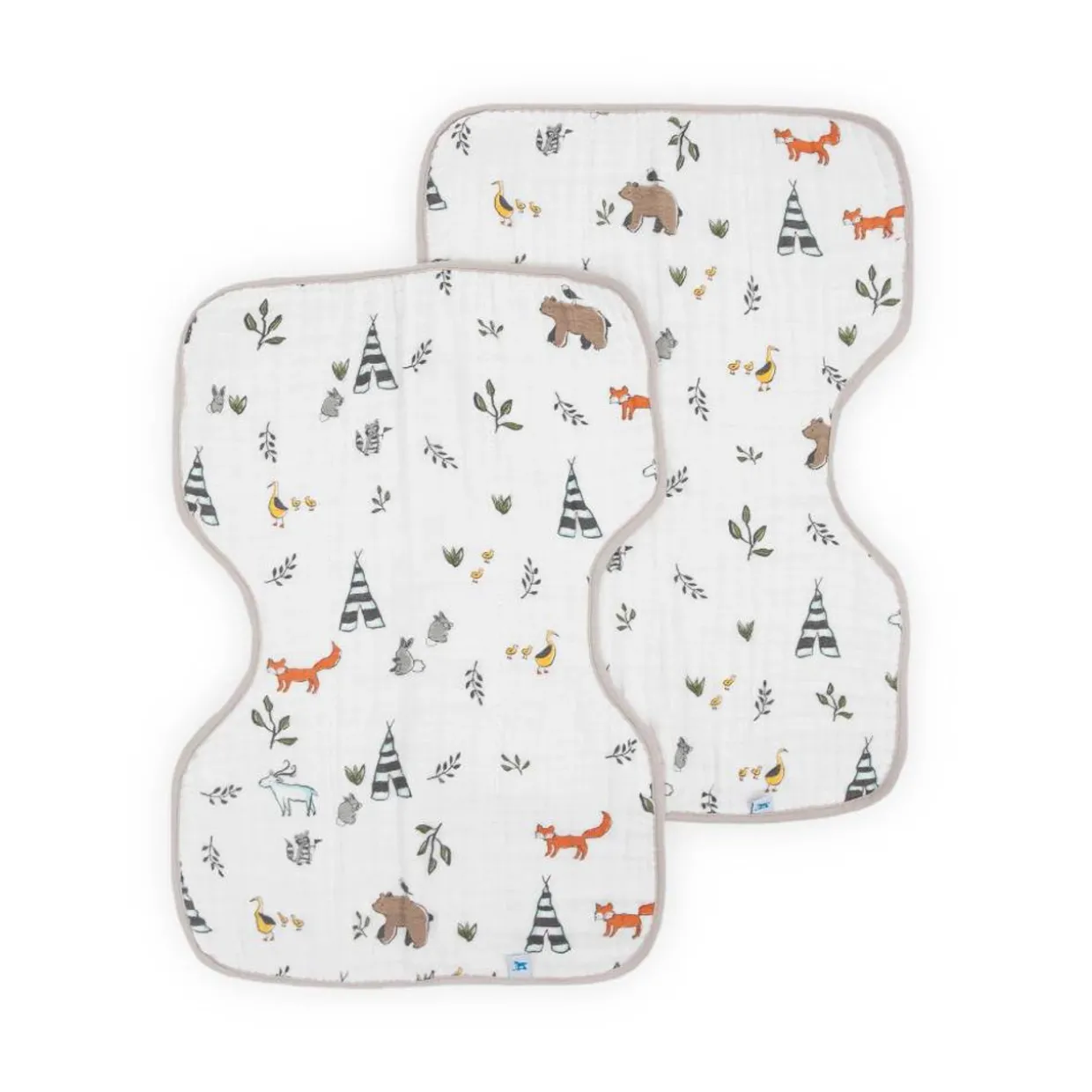 Little Unicorn Muslin Burp Cloth 2 Pack
