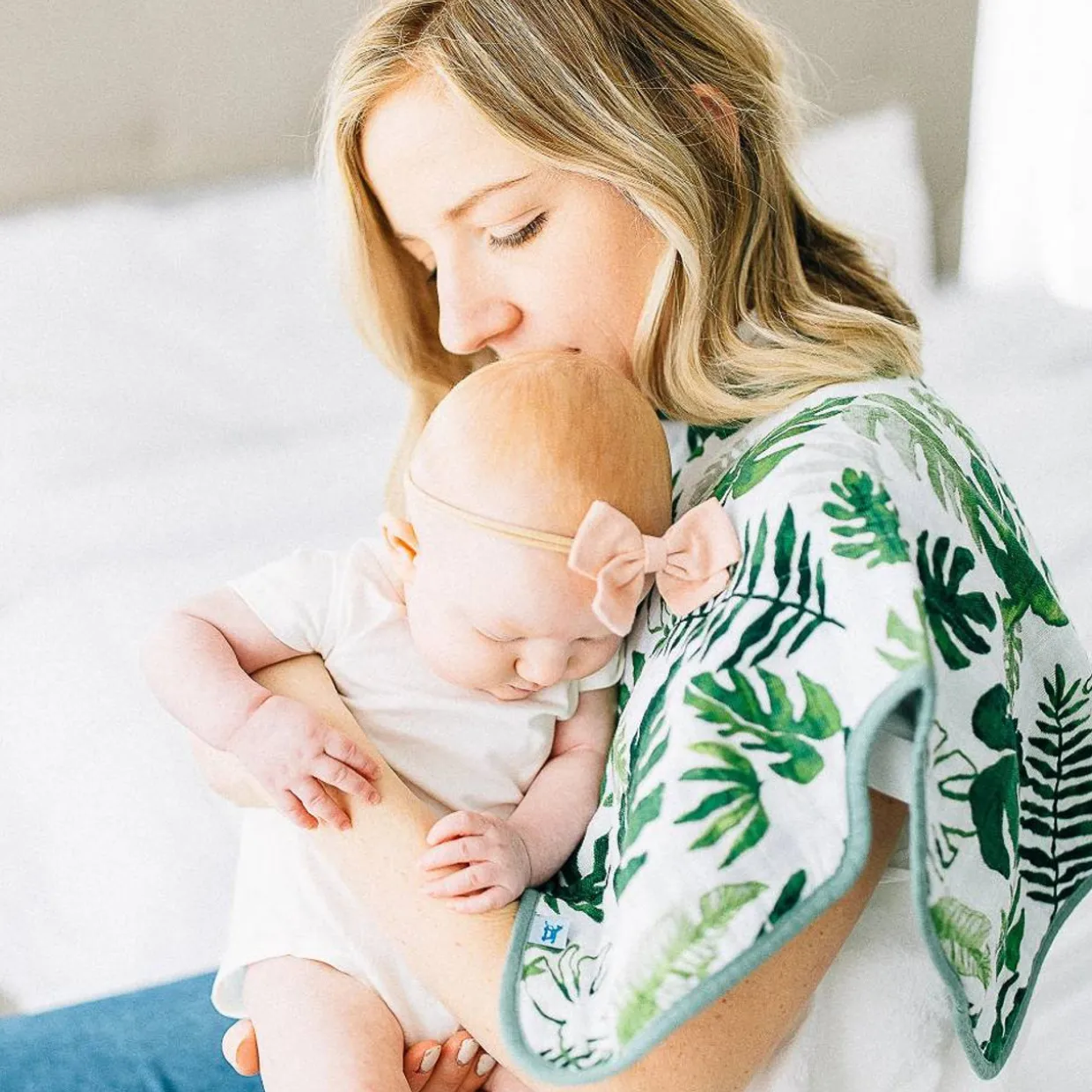 Little Unicorn Muslin Burp Cloth 2 Pack