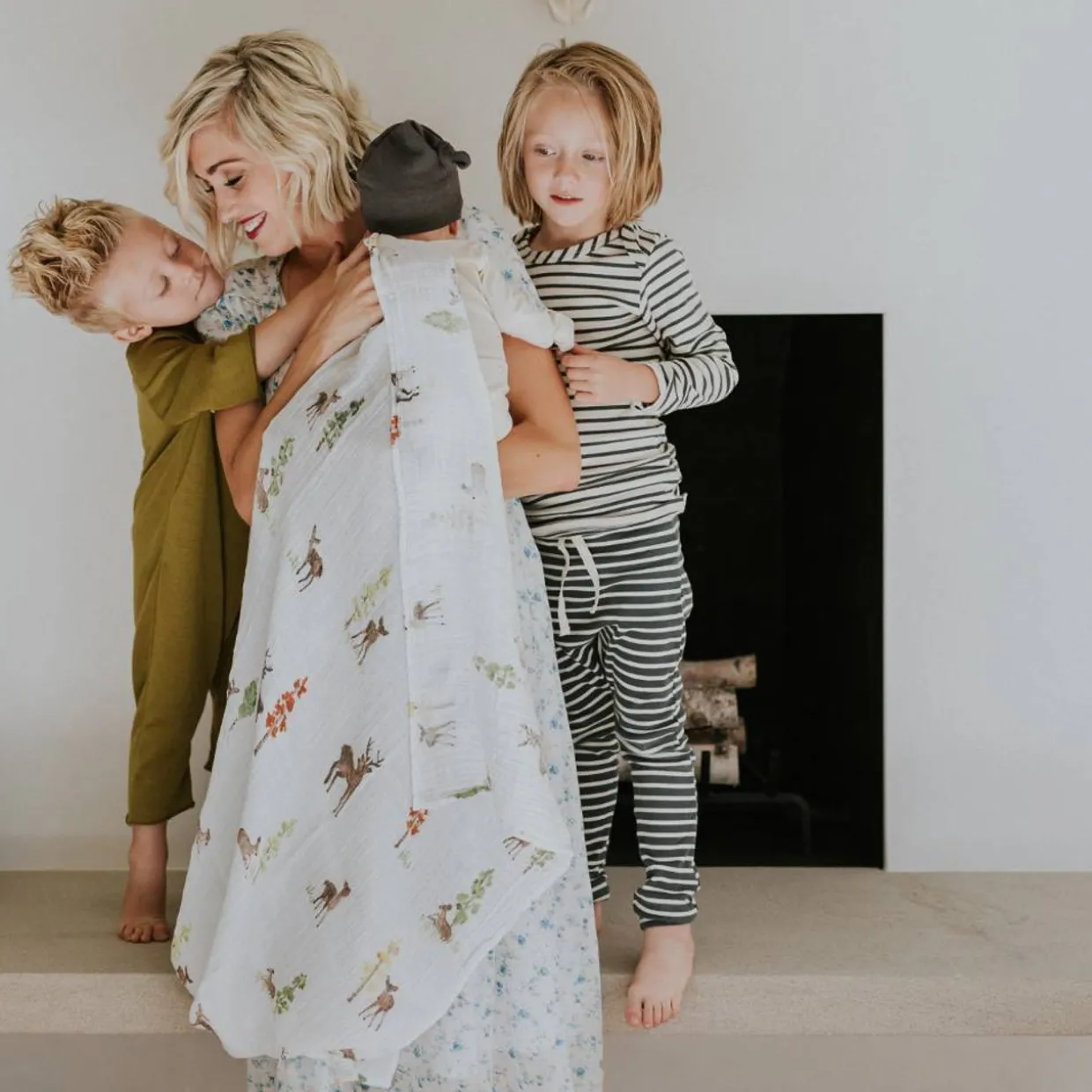 Little Unicorn Single Cotton Muslin Swaddle - Clearance