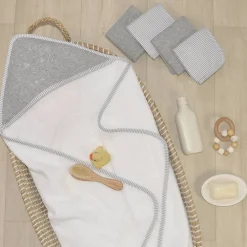 Living Textiles Cotton Face Washers 4pk