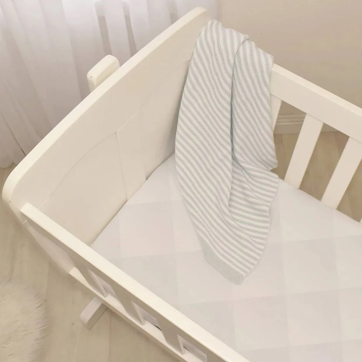 Living Textiles Smart Dri Bassinet Mattress Protector