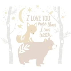 Lolli Living Removable Wall Decal Set - Bosco Bear - Clearance