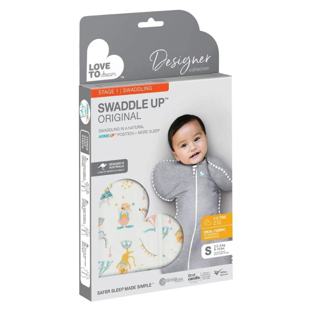 Love to Dream 1.0 Swaddle Up - Designer