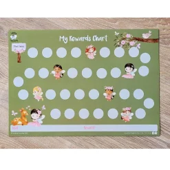 Magnetic Rewards Chart with Marker Pen