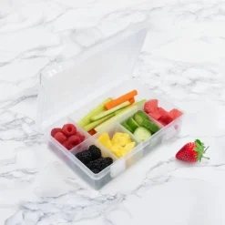 Melii 8 Compartment Snackle Box