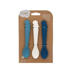 Melii 3 Piece Silicone Spoons