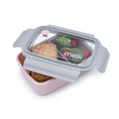 Melii Bento Box with Removable Divider - 880ml - SECONDS