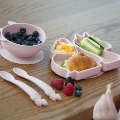 Melii Silicone 5 Piece Feeding Gift Set - Unicorn