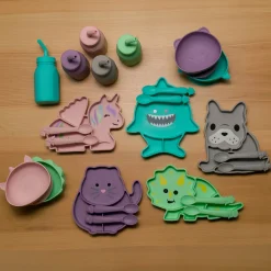 Melii Silicone 5 Piece Feeding Gift Set - Unicorn