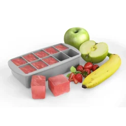 Melii Silicone Baby Food Freezer Tray with Lid - Luxe