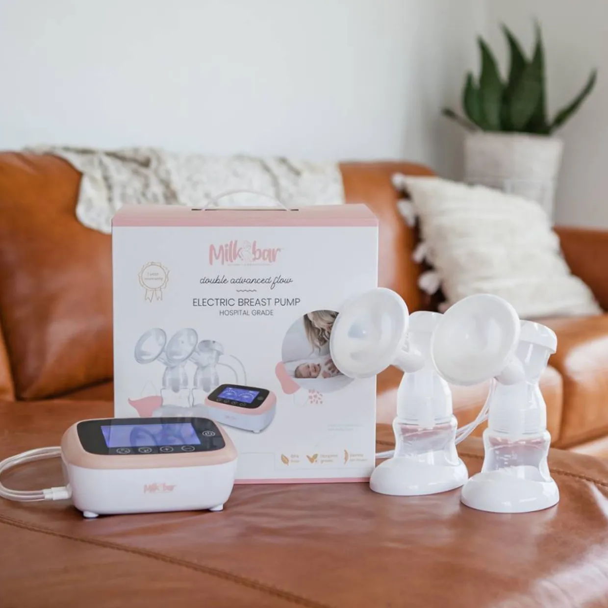 Milkbar Advanced Flow Electric Breast Pump - Double