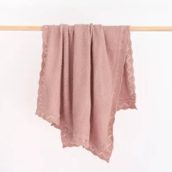 Mod & Tod Scalloped Edge Heirloom Blanket