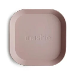 Mushie Dinnerware Square Plate 2pc