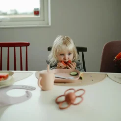 Mushie Dinnerware Square Plate 2pc