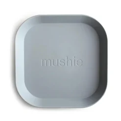 Mushie Dinnerware Square Plate 2pc