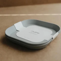 Mushie Dinnerware Square Plate 2pc