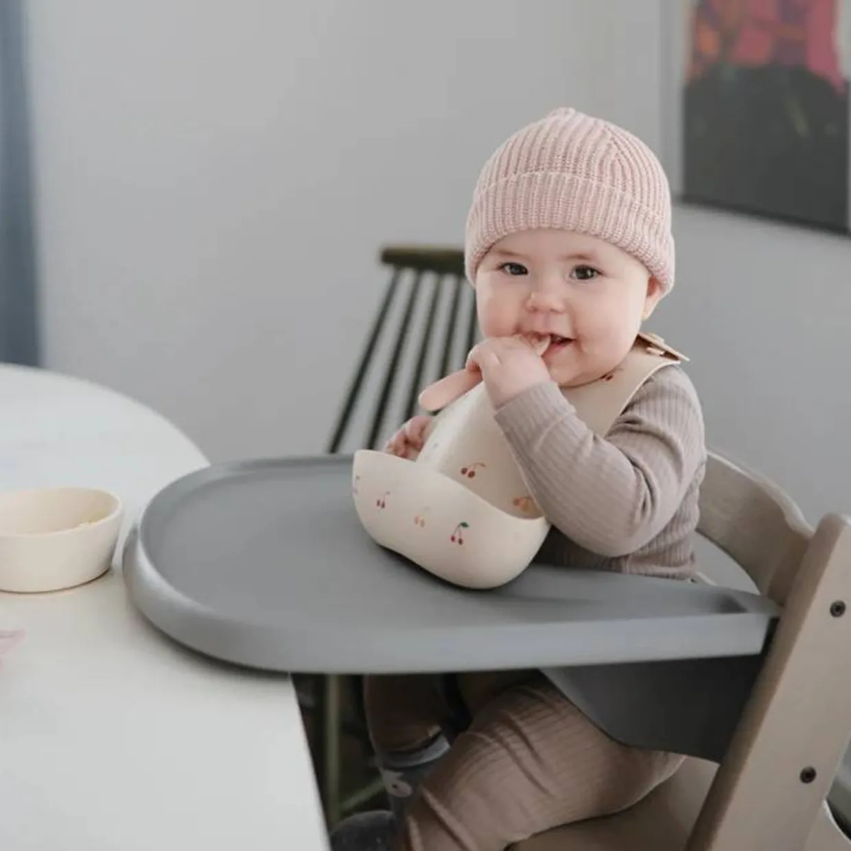 Mushie First Feeding Baby Spoons 2pk