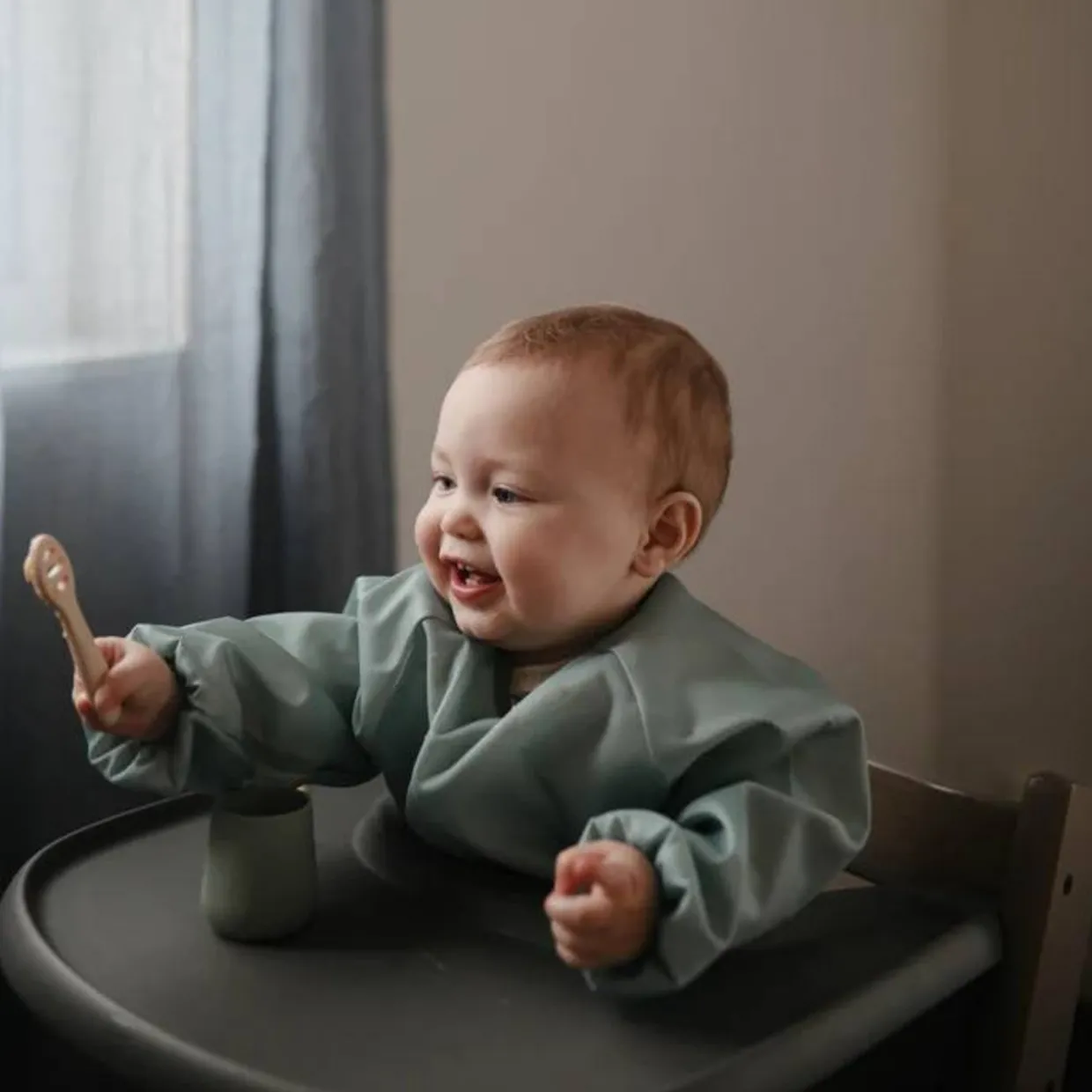 Mushie First Feeding Baby Spoons 2pk