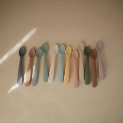 Mushie Silicone Feeding Spoons 2pk